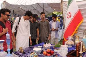 غرفه تمدن ایرانی در جشنواره «فرهنگ و بهار» پاکستان درخشید